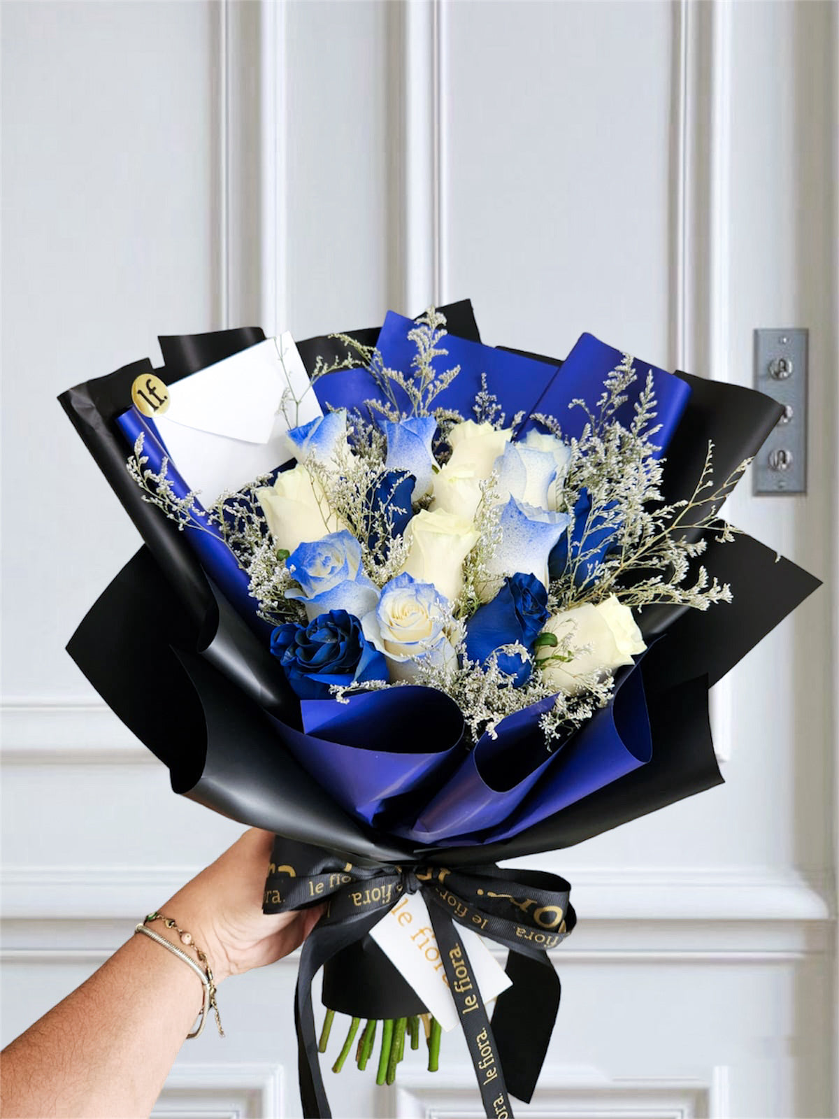 Rosas azules