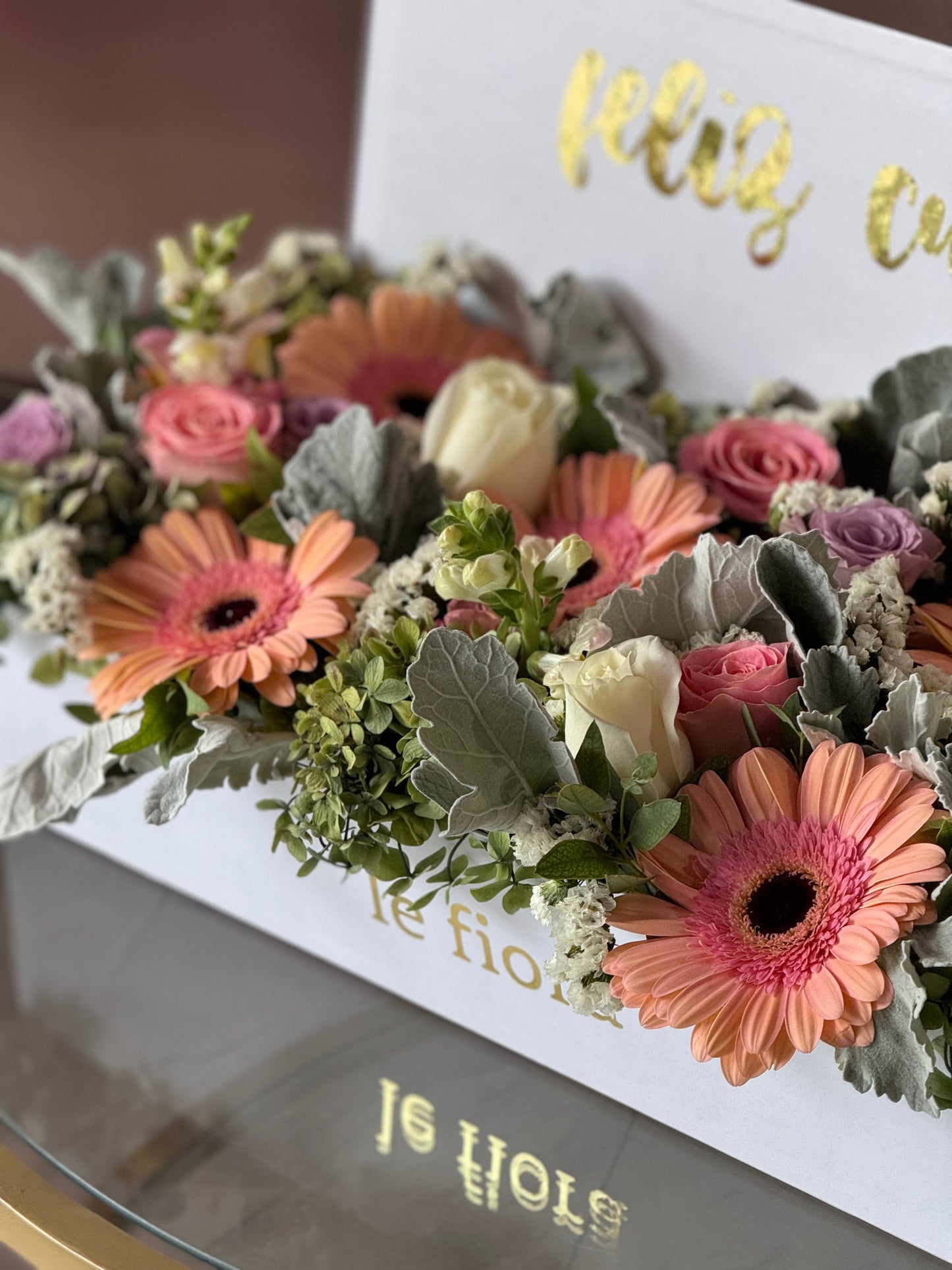 Cofre mix Gerbera