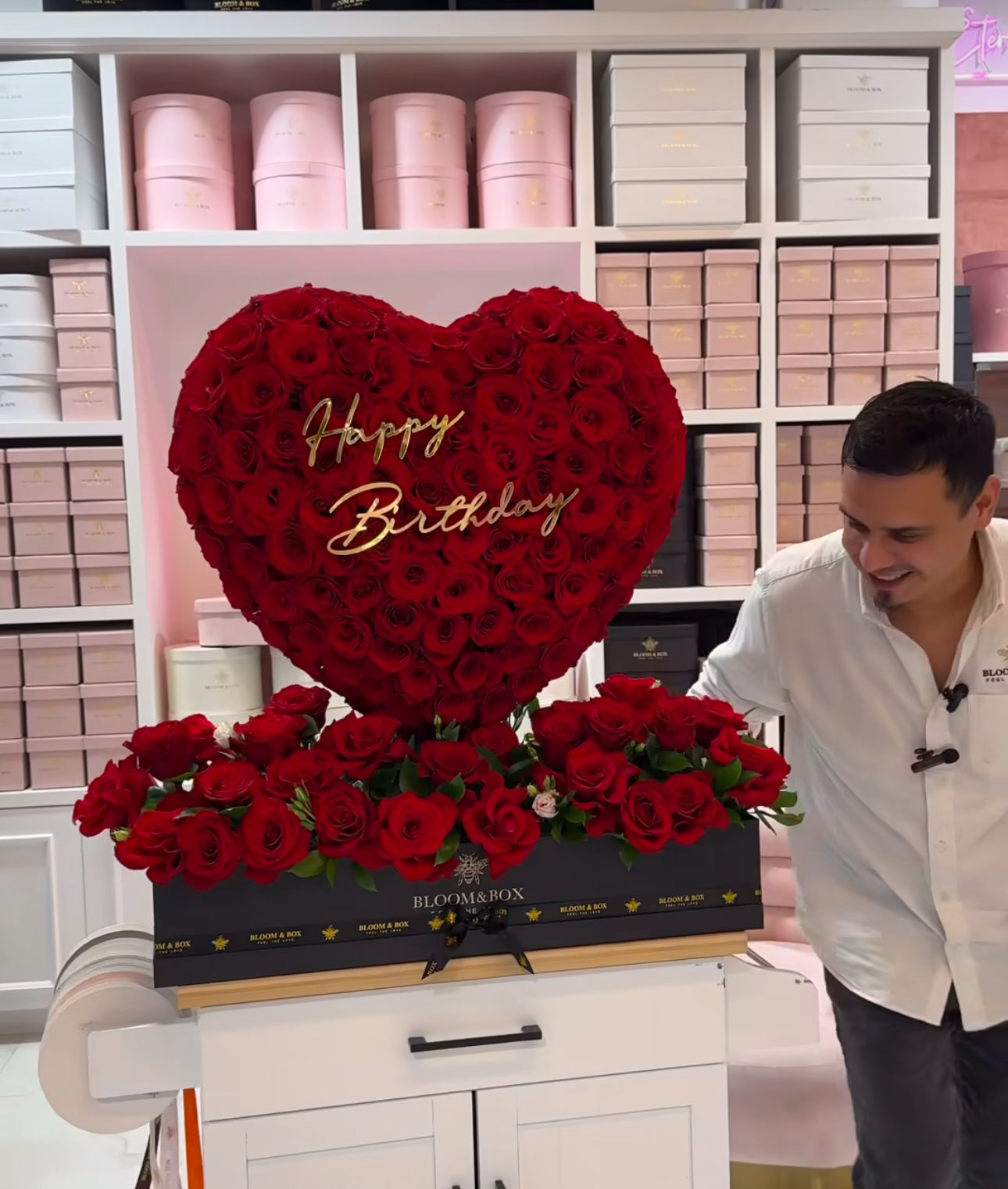 Corazón mía en caja