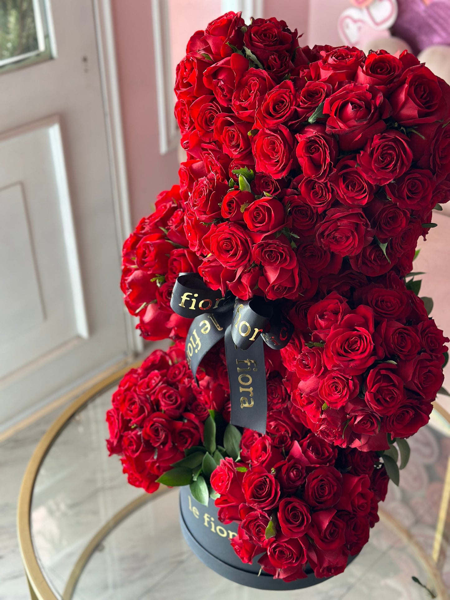 Oso 300 rosas