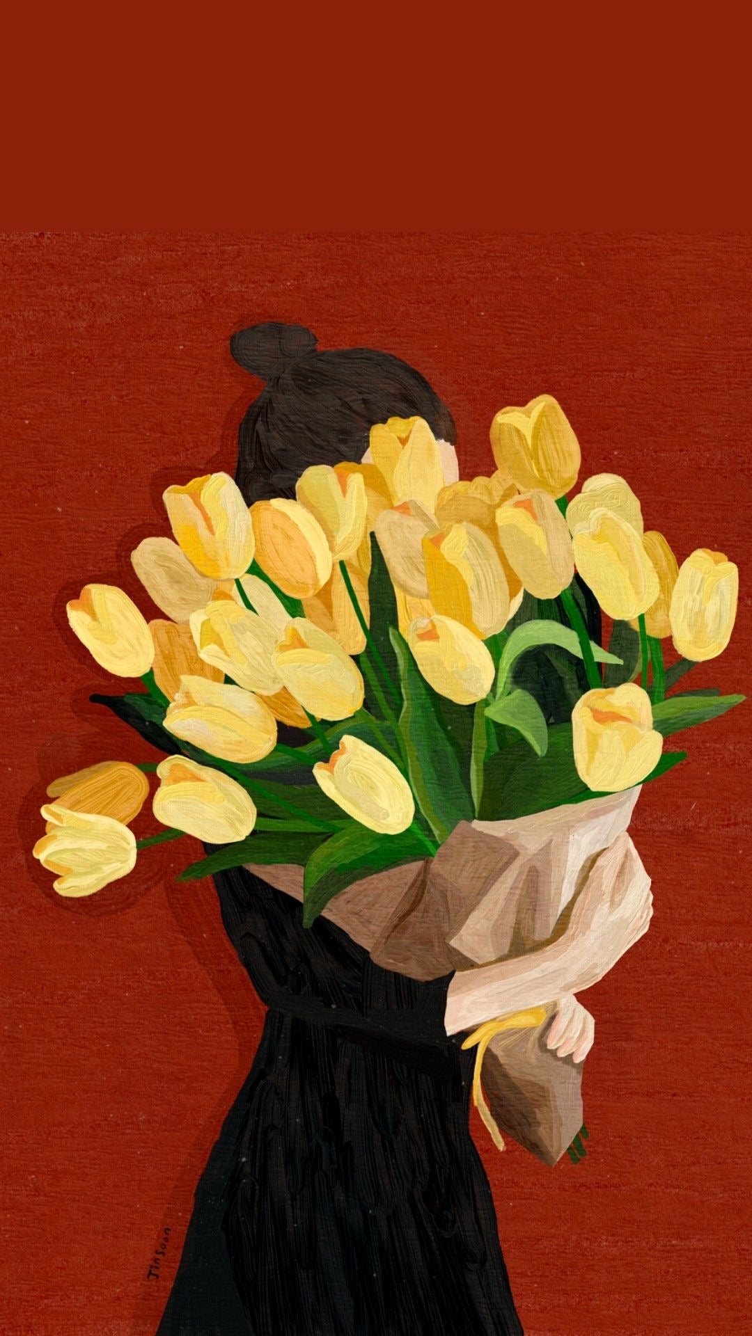 Tulipanes amarillos