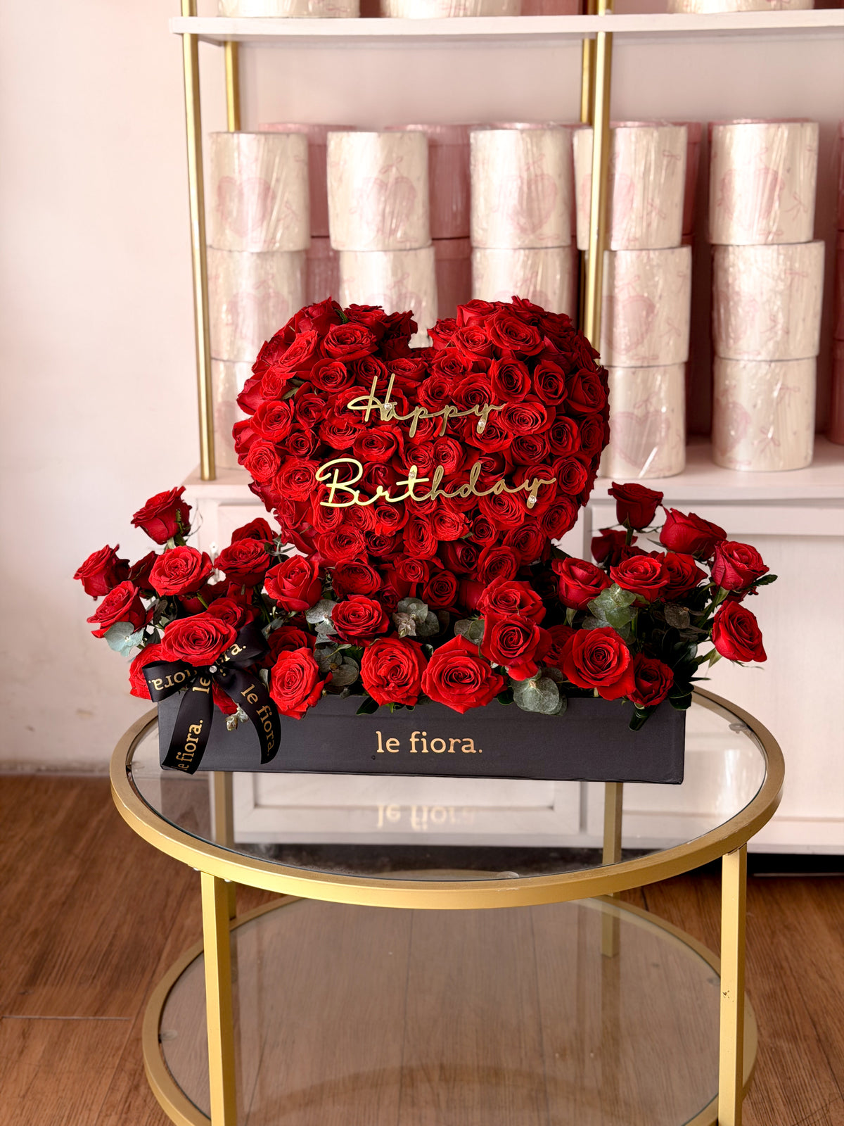 Corazón mía en caja