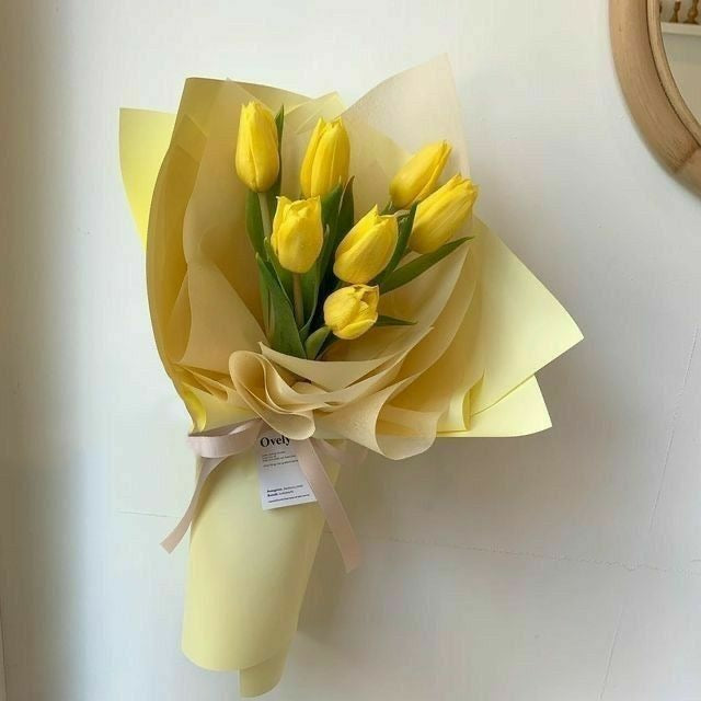 Tulipanes amarillos